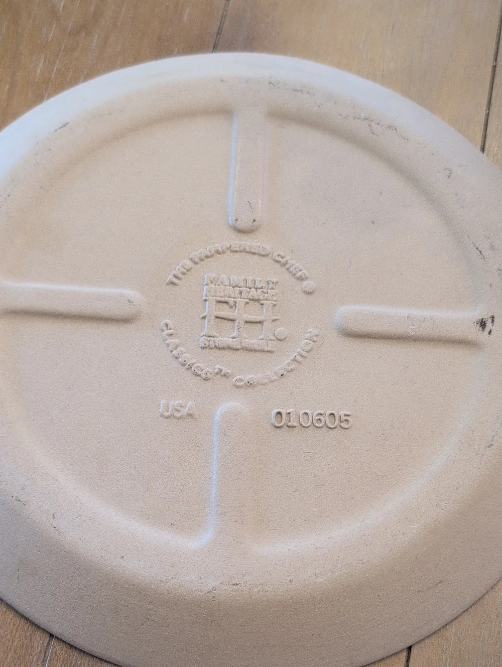 Vtg Pampered Chef Classics Family Heritage Stoneware 10